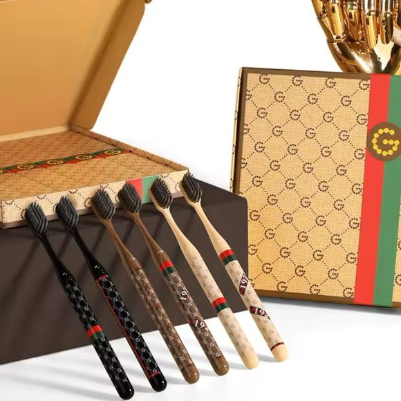 Bougie Toothbrush - Black, Brown, Cream - Picture 10 of 11